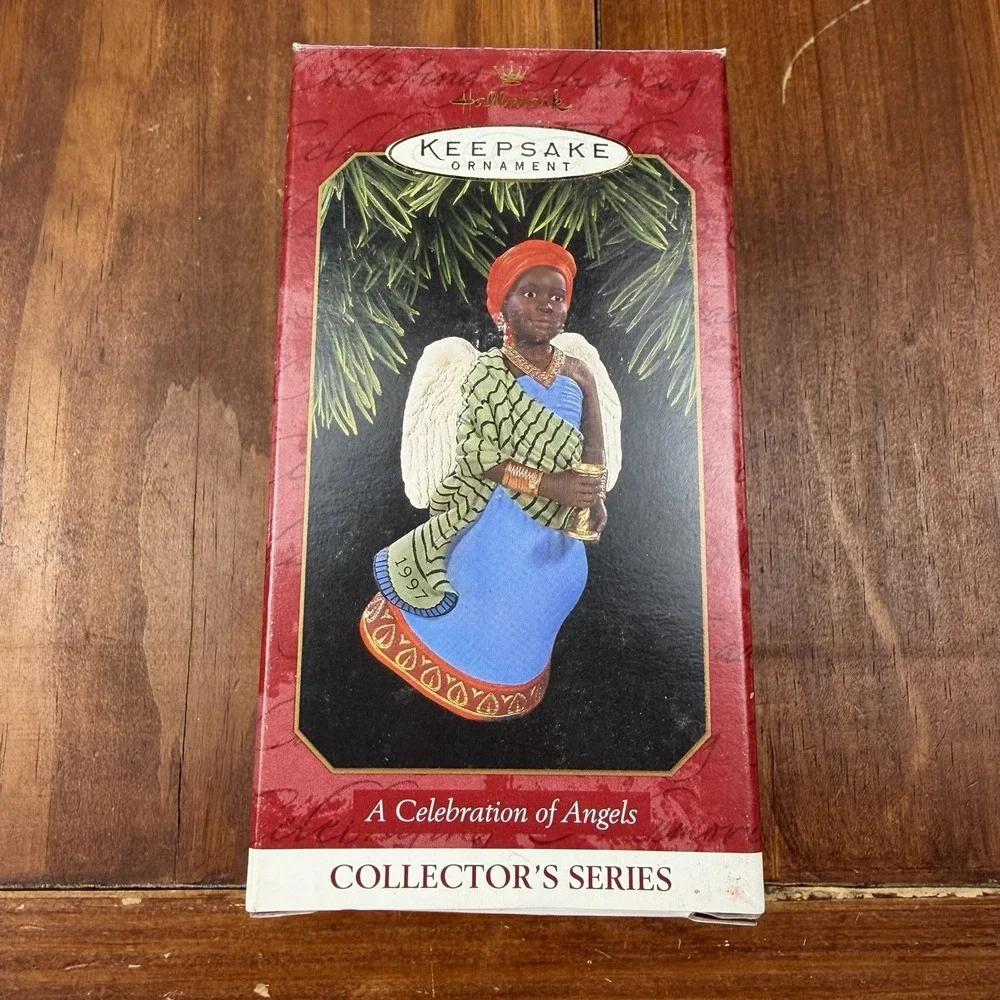 Hallmark Keepsake 1997 A Celebration of Angels Collector's Series #3 Kwanzaa